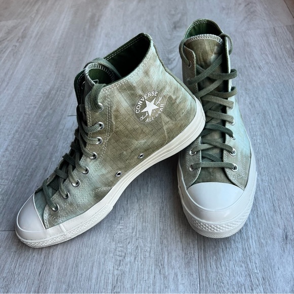 Converse Chuck Taylor All-Star 70 HI Twisted Vacation, Mens size 11, Street Sage - Picture 2 of 8